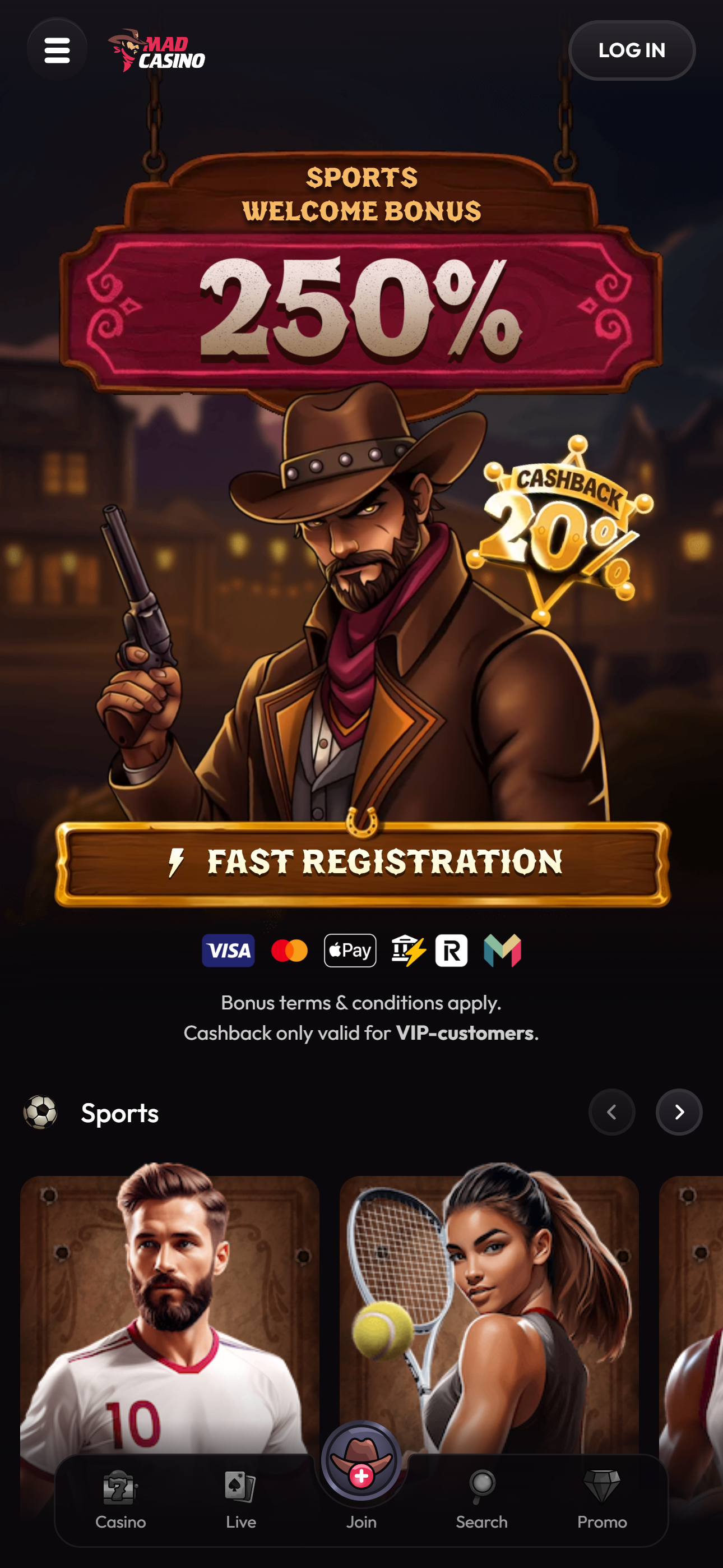 MadCasino Capture d’écran pour mobile